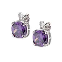 Orecchini Amen Donna Cocktail in Argento Zircone ECK1QUBVIBZ - ECK1QUBVIBZ